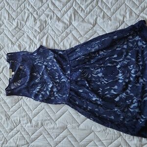 Love Fire dress Small blue